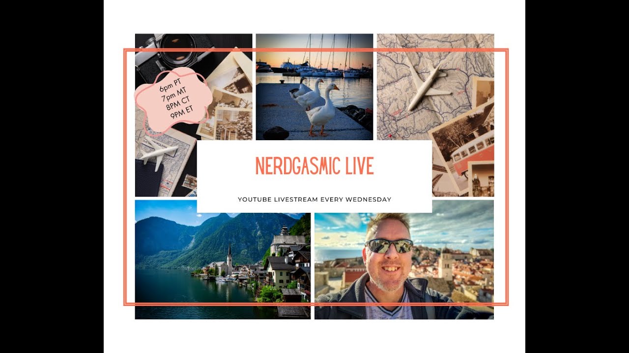 Nerdgasmic Live:  Trip Planning 101