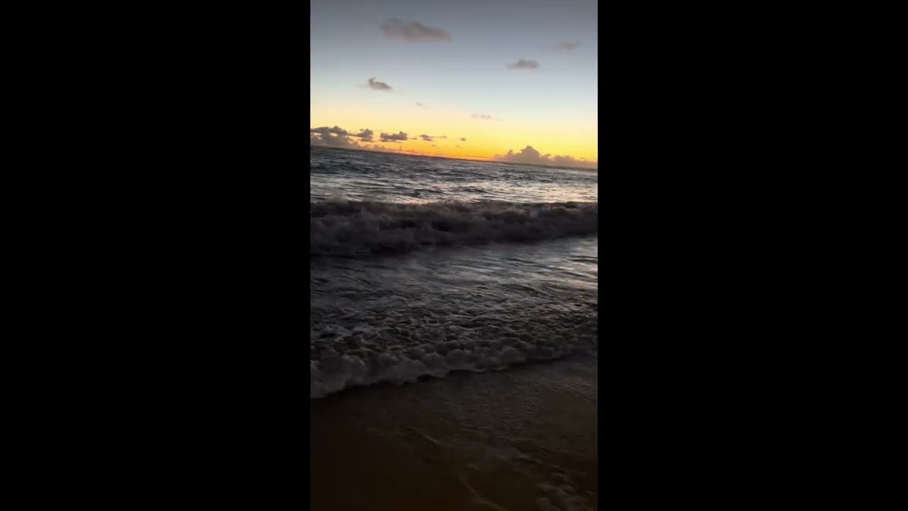 8 Hours Morning Beach Waves - Punta Cana, Dominican Republic | Soft Ocean Sounds for Sleep & Study