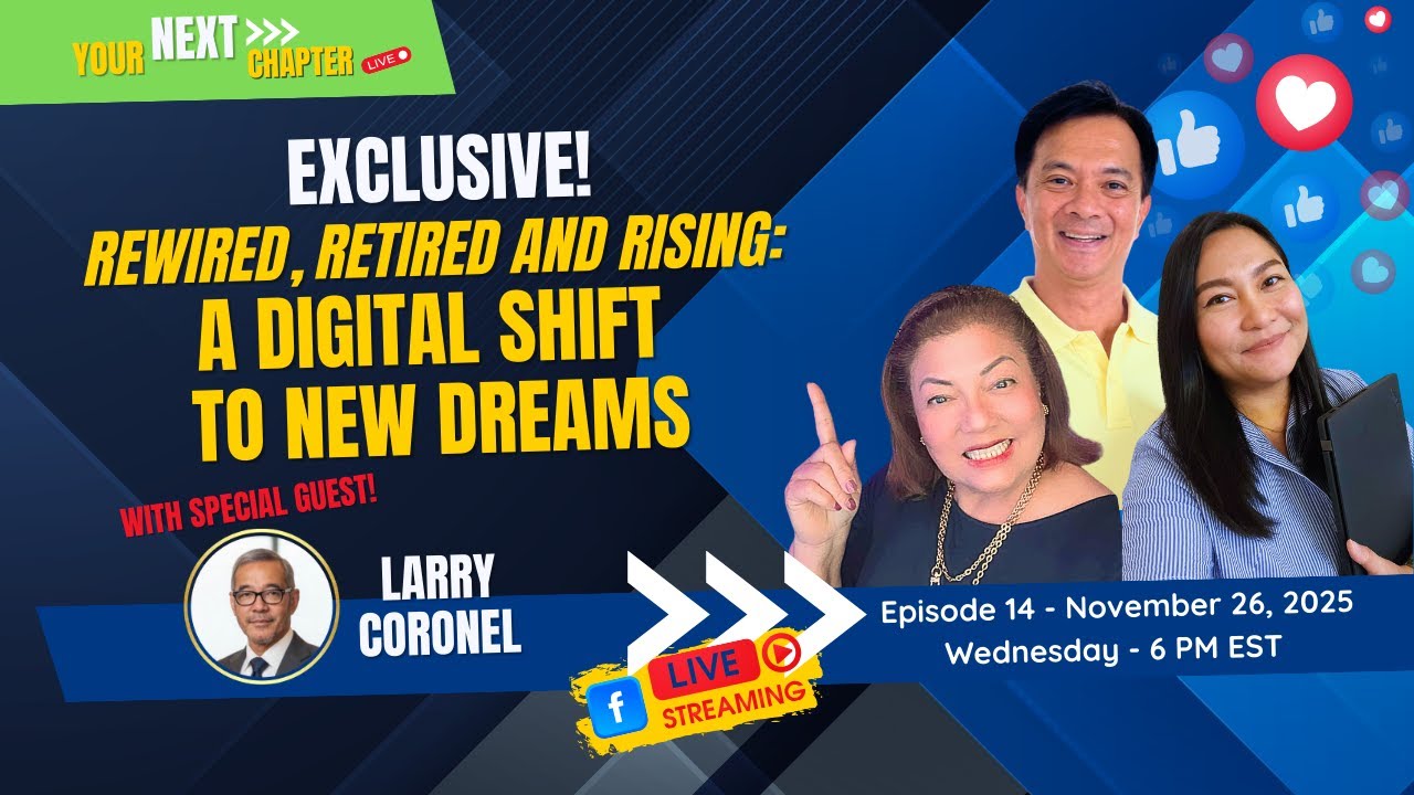 Episode 14 - Rewired, Retired and Rising: A Digital Shift  to New Dreams