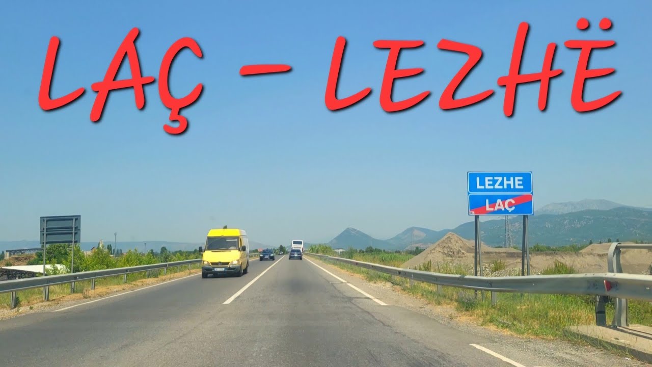 On the Road Albania 🚘 Driving LAÇ - LEZHË #subscribe #albaniatravel ##visitalbania