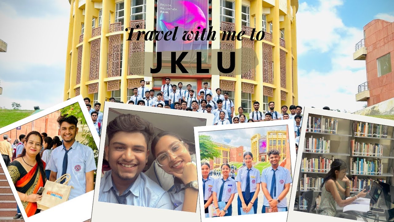 JK Lakshmipat University campus visit 🏫