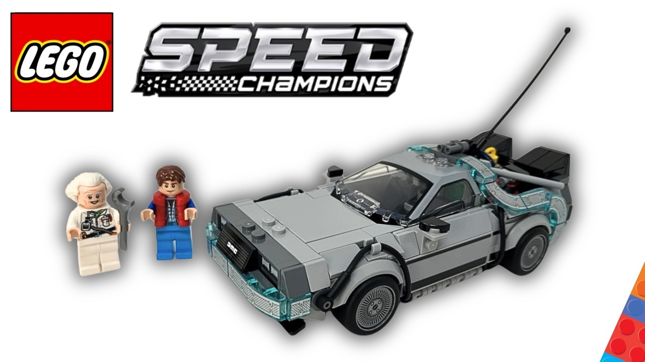 Lego Speed Champions #77256 Time Machine from Back to the Future