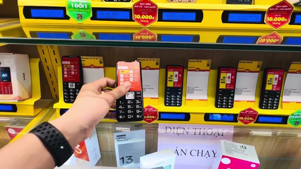 Cập Nhập Giá Điện Thoại Bàn Phím Có Hỗ trợ 4G tại Điện Máy Xanh, Thế Giới Di Động.