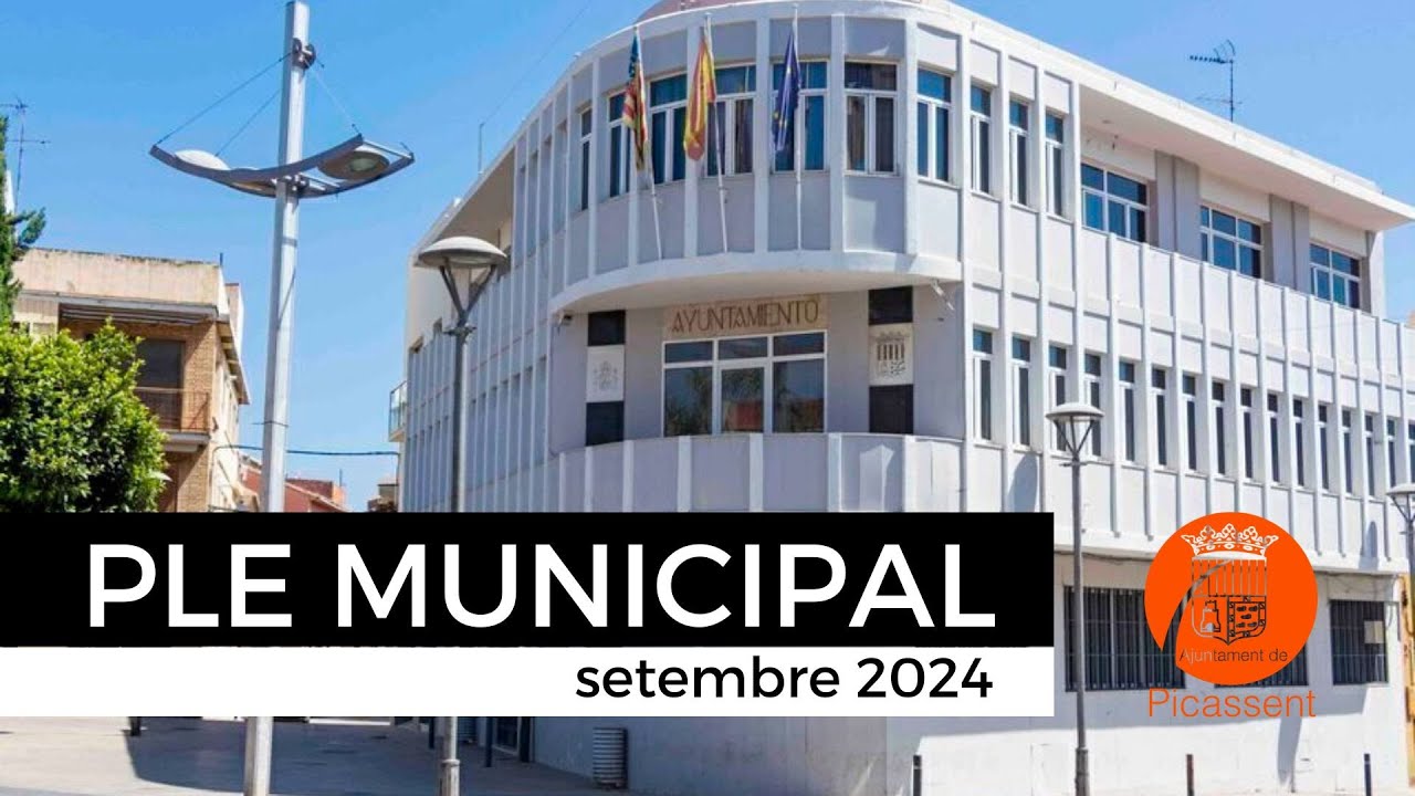 Ple municipal de Picassent setembre 2025