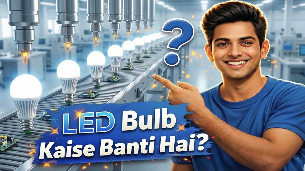  💡LED Bulb Kaise Banti Hai? | Factory Making Process | LED BulbProduction Full Documentary
