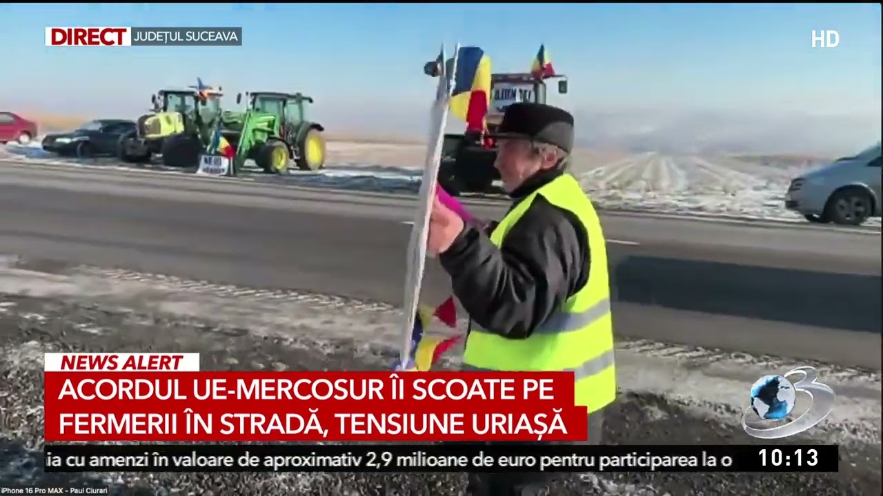 Fermierii români au ieșit din nou în stradă. Revolta crește