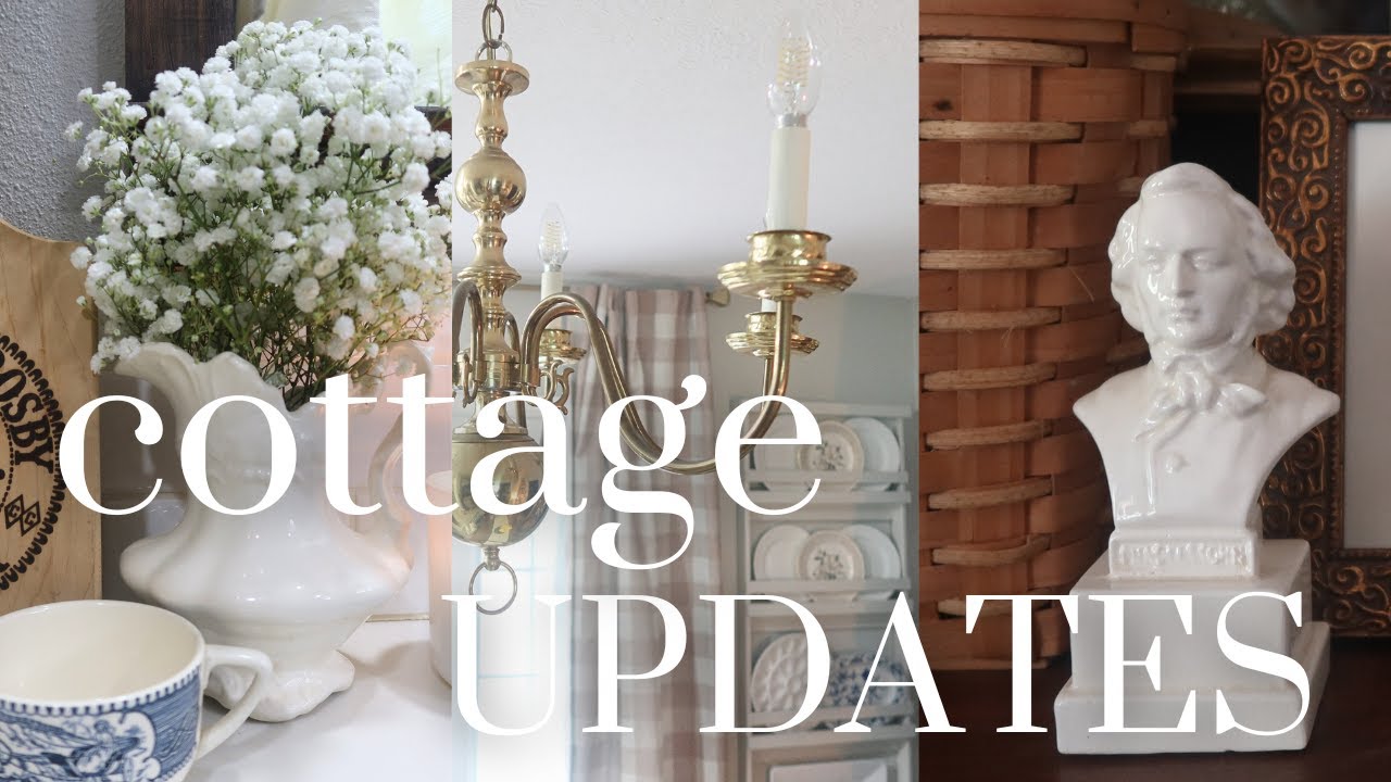sweet + spring cottage updates || new thrifted finds || cottage style