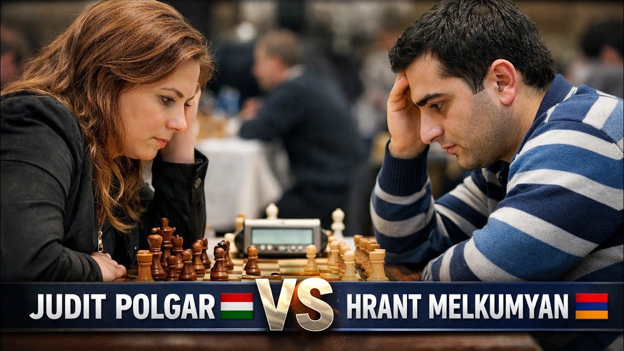Judit Polgar vs Hrant Melkumyan ◉ European Rapid Championship 2011 | Brilliant Win