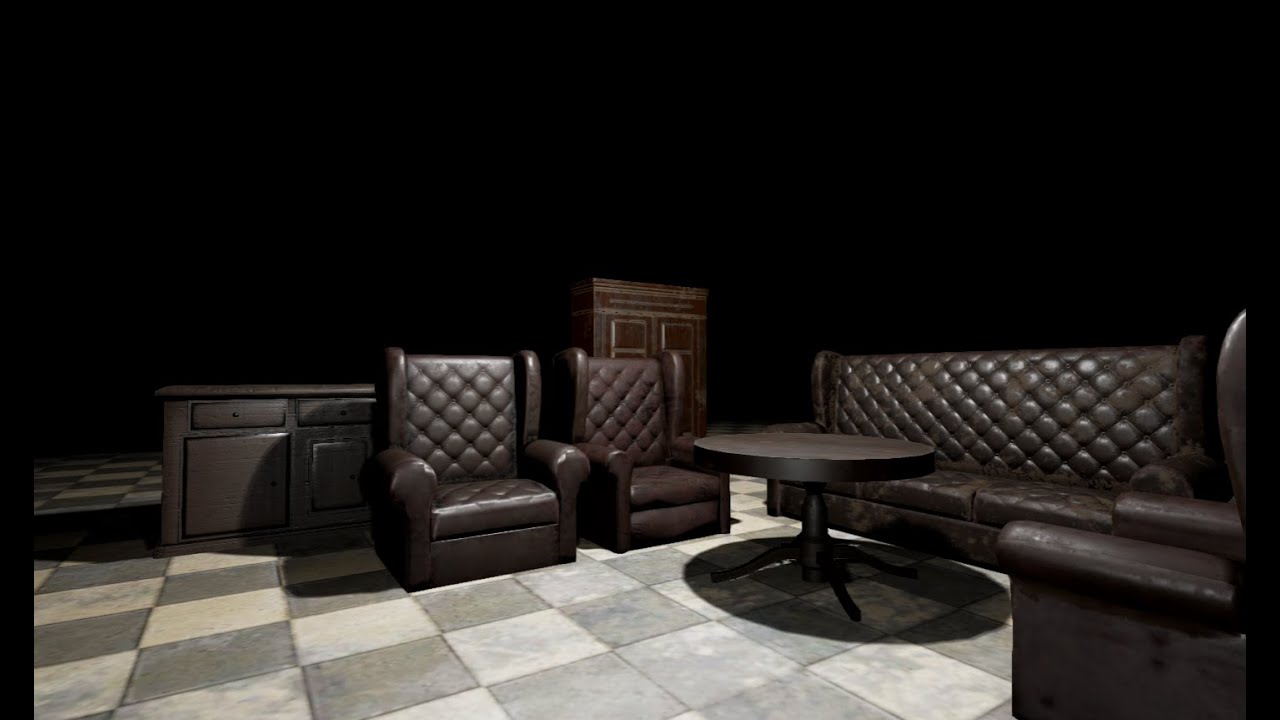 Texturing couch 3ds max  substance painter Unreal Engine  tutorial