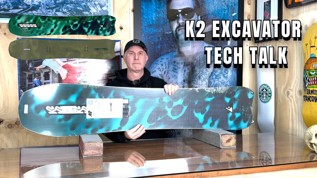 K2 Excavator Men's 2026 Snowboard - Tech Talk Review