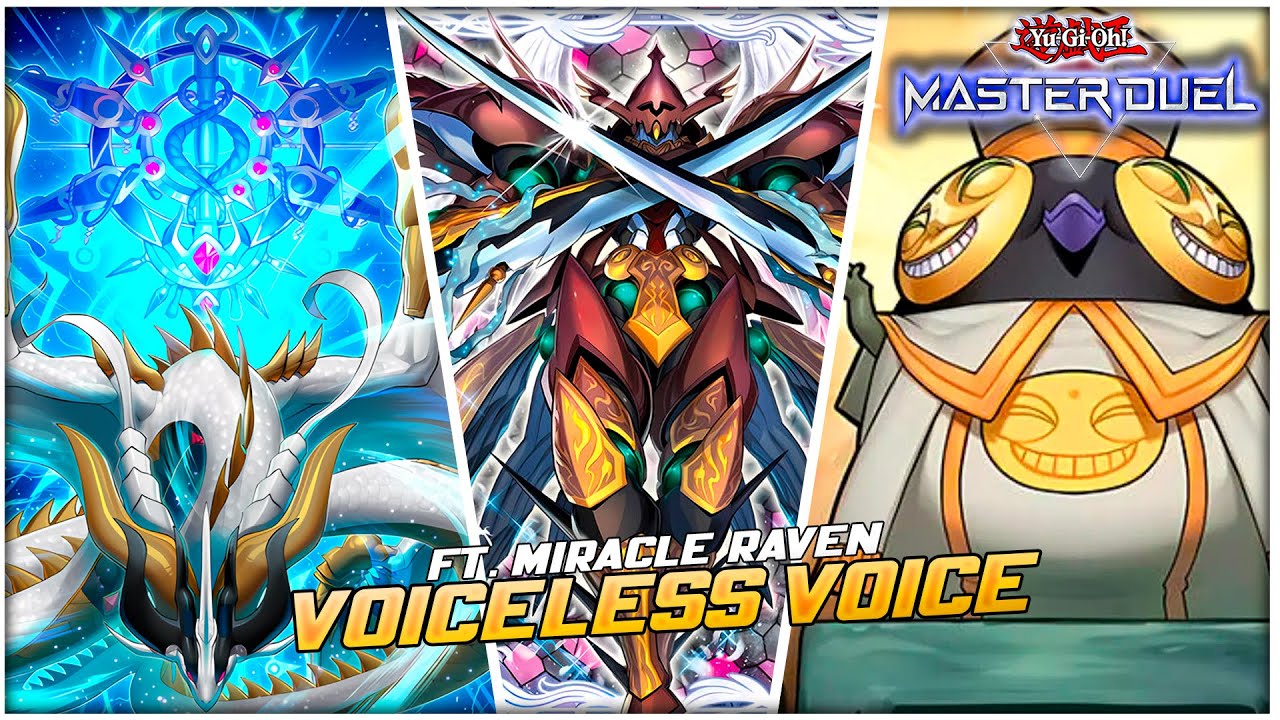 Insane NEW Ritual Support! Voiceless Voice Mitsurugi ft. Miracle Raven | Yu-Gi-Oh! Master Duel