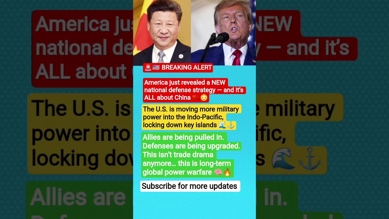 🚨🇺🇸 U.S. Makes SHOCK Military Move Against China | Indo-Pacific on Edge 😳 