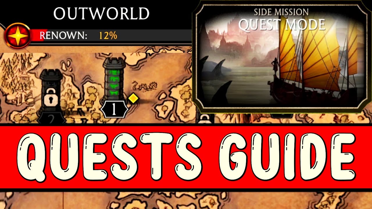 MK Mobile. Beginner Quests Guide. How to Get A LOT of Souls from Quests. How to Get Caro's Guidance.