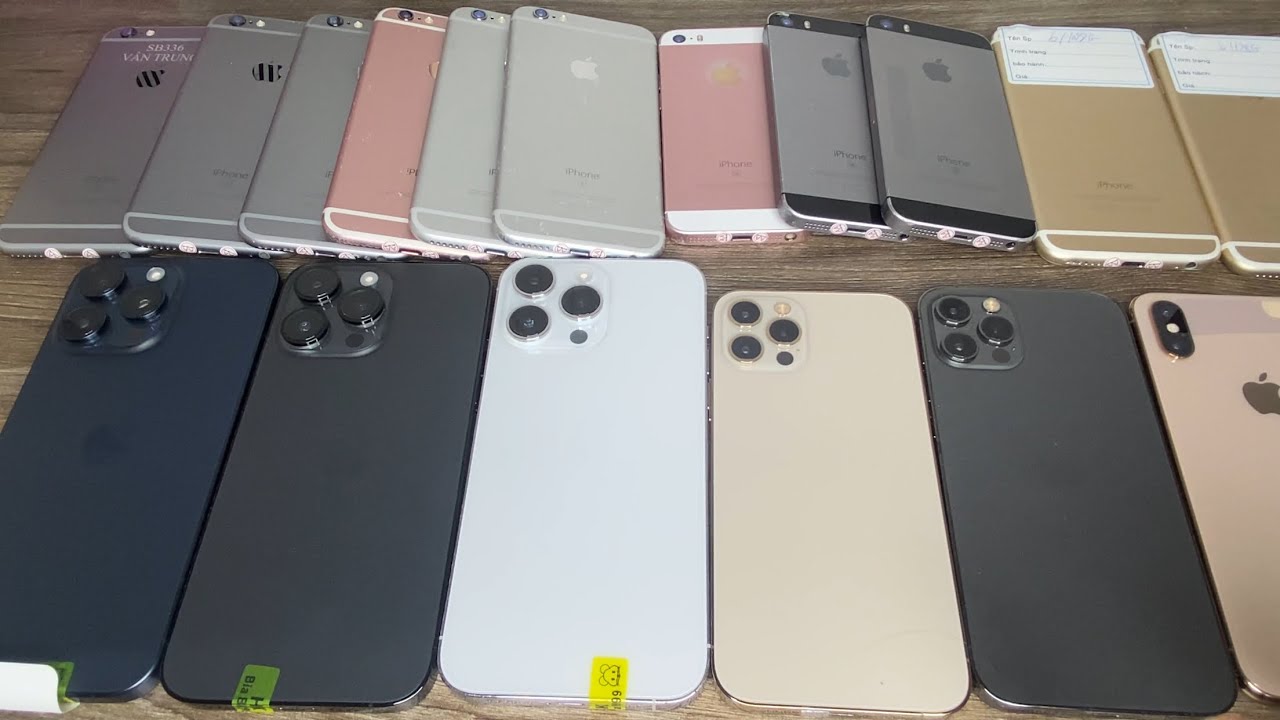 iphone 6 128 siêu hiếm,ip 12 pro 256, điện thoại cũ giá rẻ,ip 14promax ip 15promax like new nên mua?