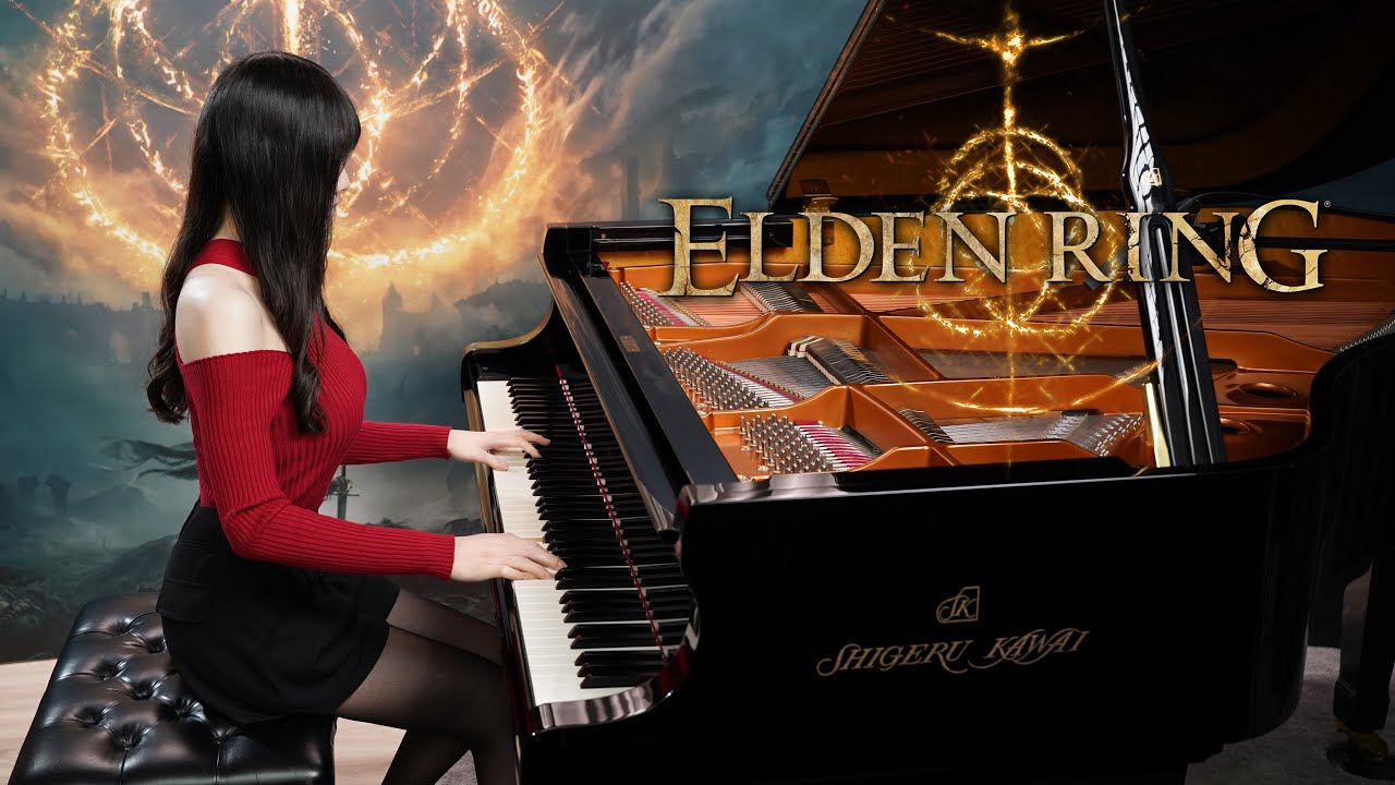Elden Ring Main Theme Piano Cover | The Elden Ring OST Full Version | Ru's Piano