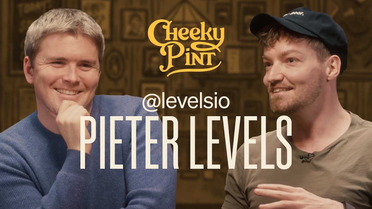A Cheeky Pint with serial entrepreneur Pieter Levels (@levelsio)