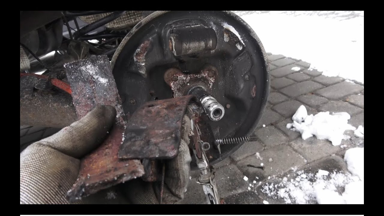 DACIA/HAMULCE BĘBNOWE/AWARIA !
