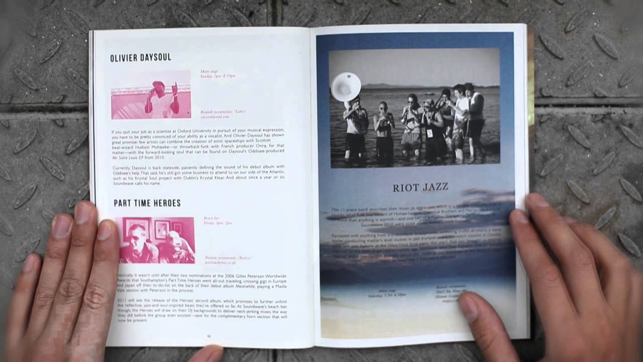 Soundwave Festival Programme by Beatnik
