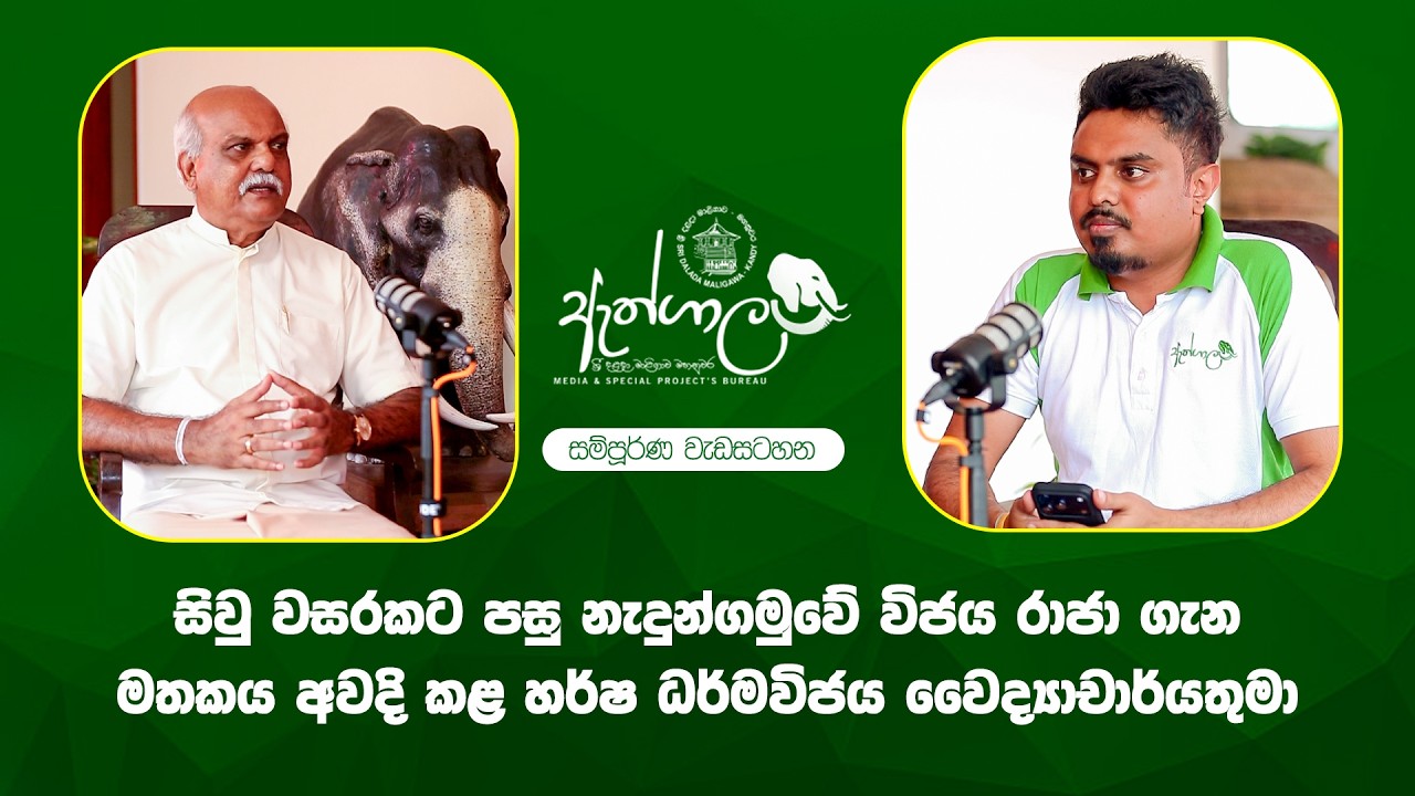 සිවු වසරකට පසු නැදුන්ගමුවේ විජය රාජා ගැන මතකය අවදි කල හර්ෂ ධර්මවිජය වෛද්‍යාචාර්යතුමා | Episode 01