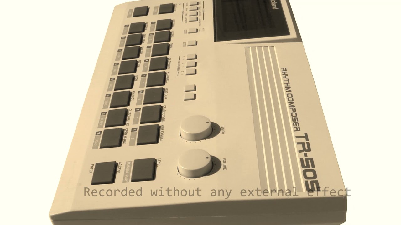 Roland TR 505 Demo