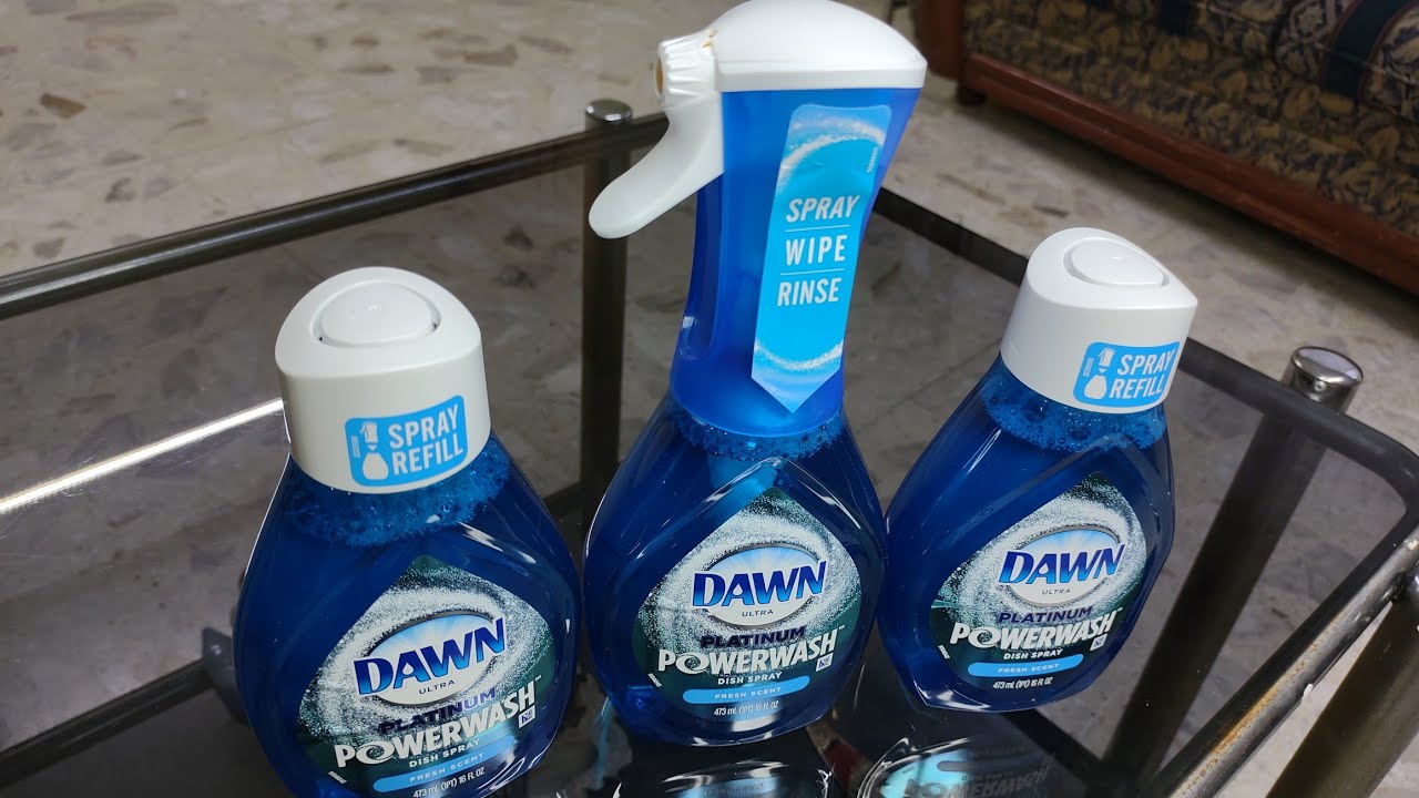 Probando  Dawn platinum Powerwash Lavatrastes  😱