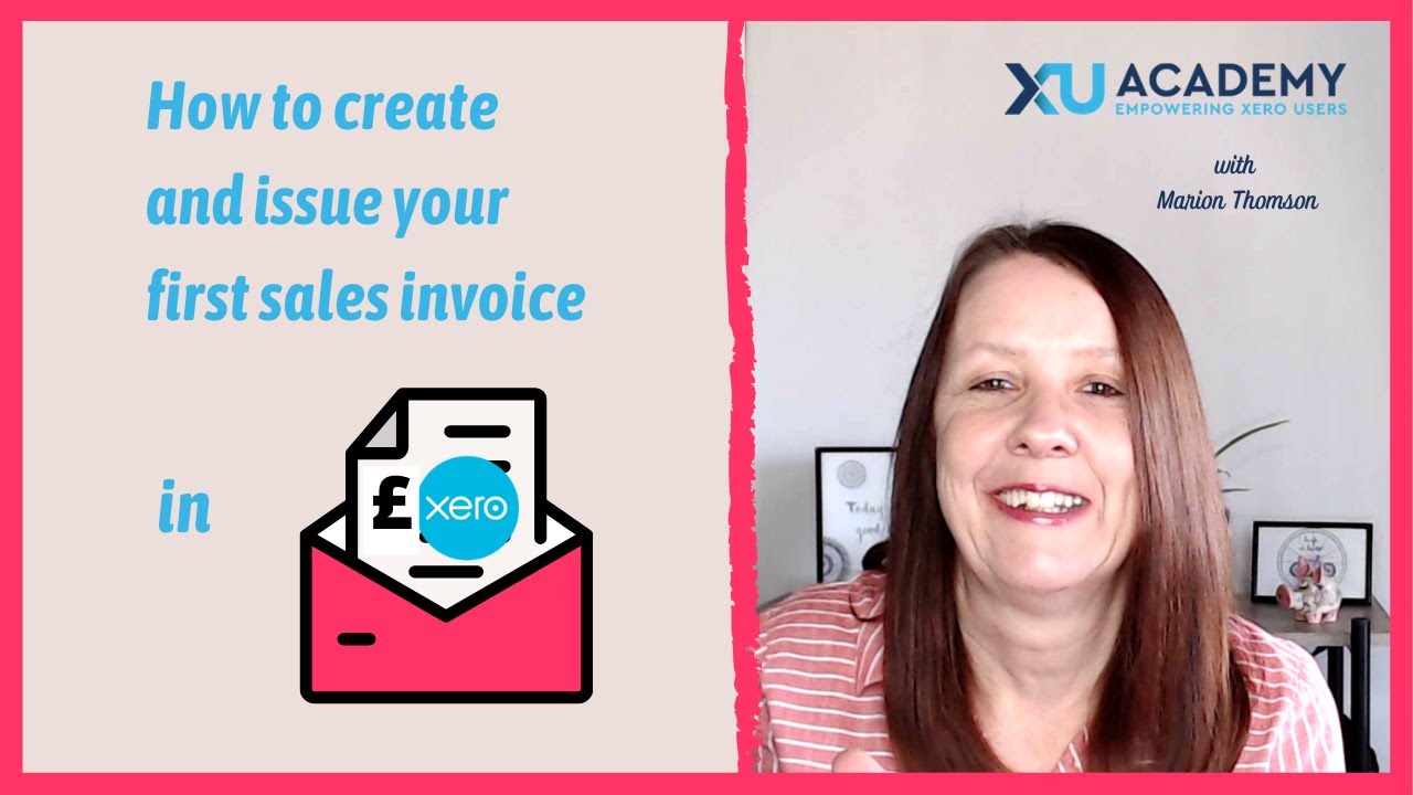 How to create a sales invoice in Xero
