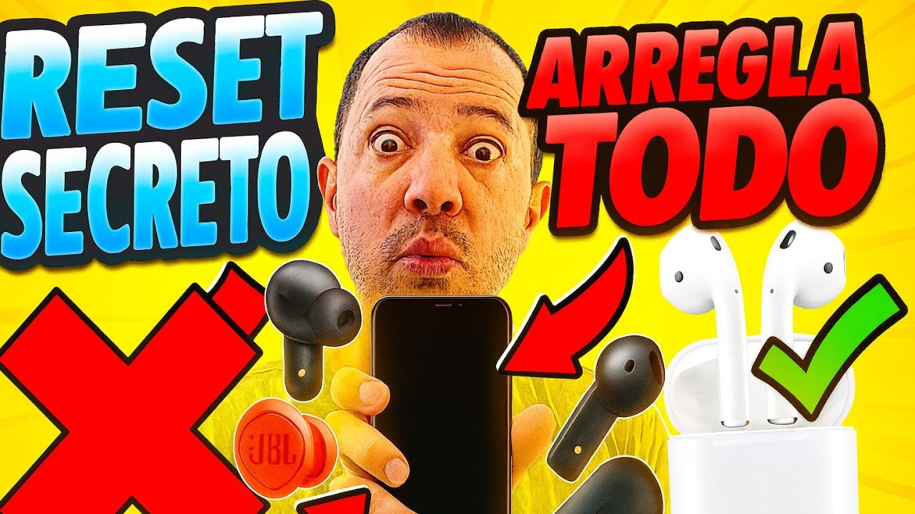 “NO FUNCIONAN tus auriculares? Este RESET SECRETO lo arregla TODO (y NADIE te lo explicó)”