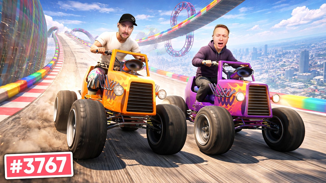 *NEU* HOT ROD BLAZER Skill Parkour in GTA🔥| Wer wird mehr GEHATED... DEKO oder MARBOSSA?