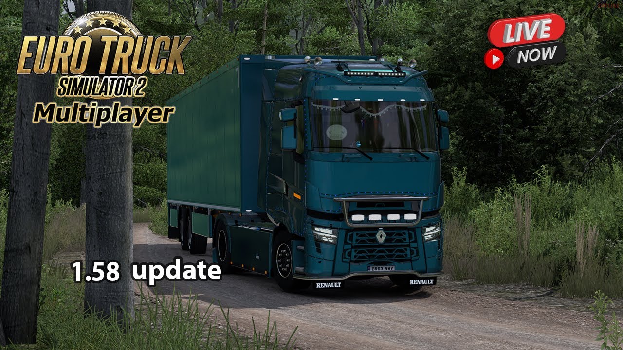 🔴Live | අලුත් අප්ඩේට් එක කොහොමද? |  ETS2 1.58 | #ets2|#newupdate|#Live