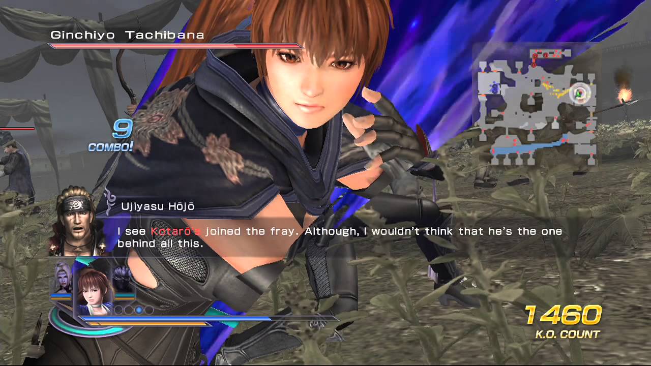 Warriors Orochi 3: Ultimate - Kasumi Gameplay