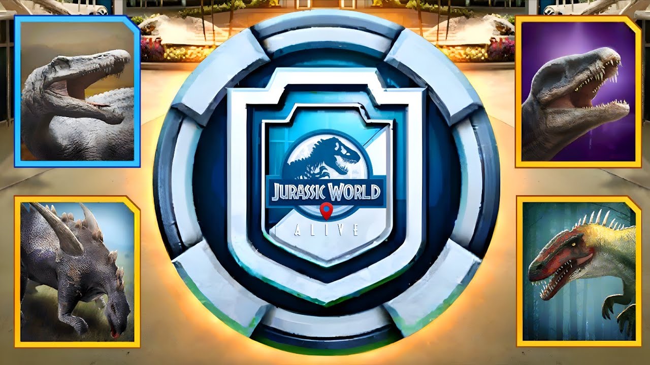 Best TEAM for 4vs4 BRAWL PvP BATTLE || JURASSIC WORLD ALIVE || V3.15