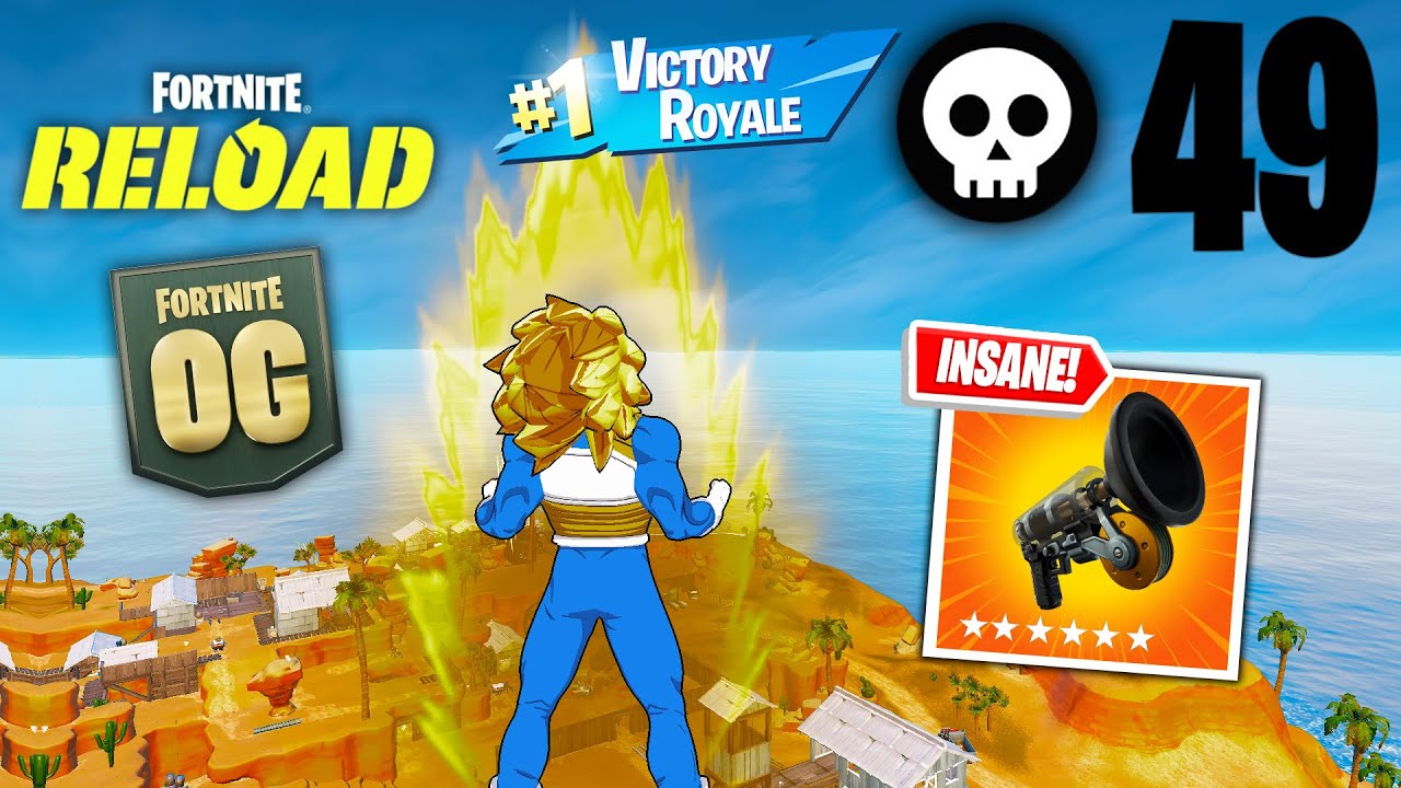 49 Elimination VEGETA Solo Vs Squads Reload 