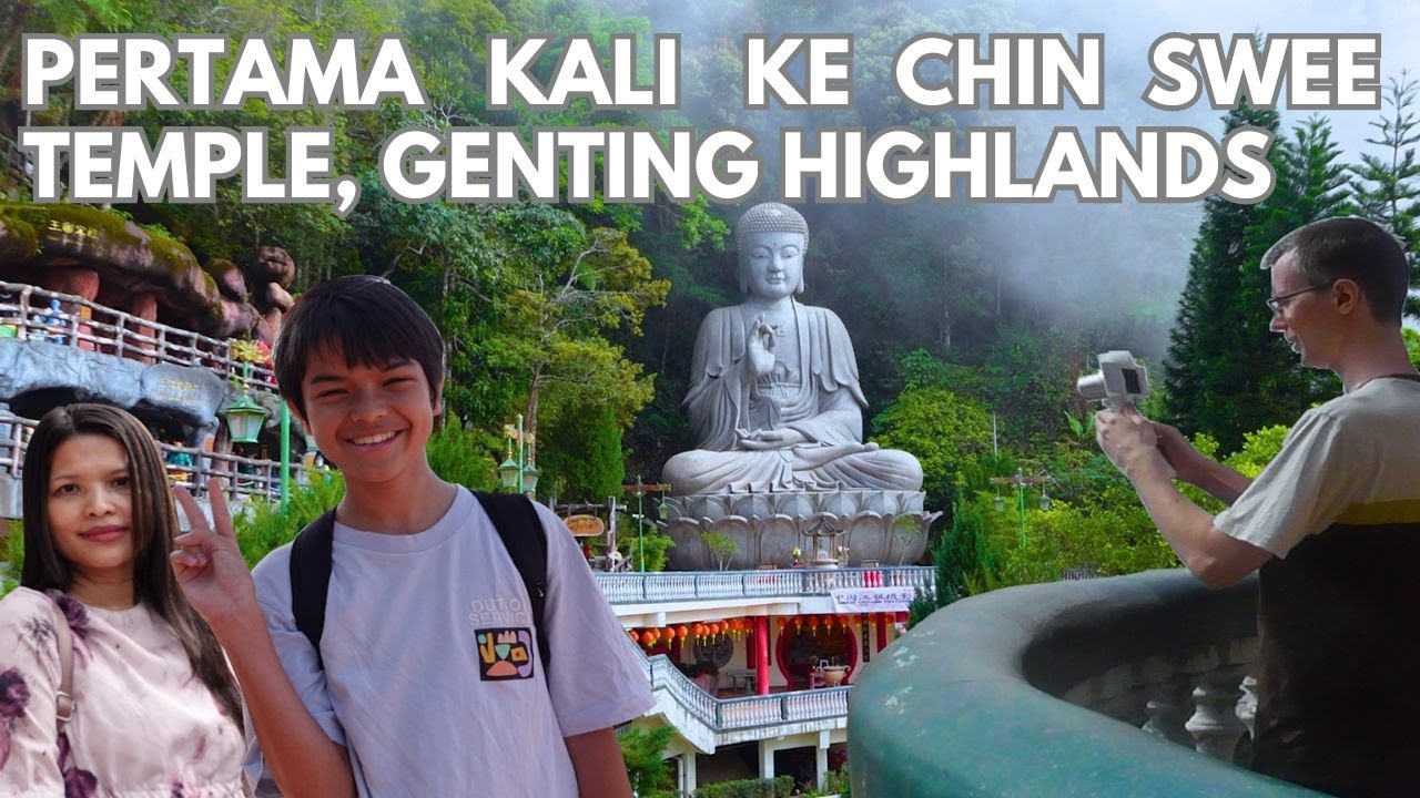 Indahnya, Berasa di Awang-awang || Pertama Kali ke Chin Swee Temple, Genting Highlands, Malaysia