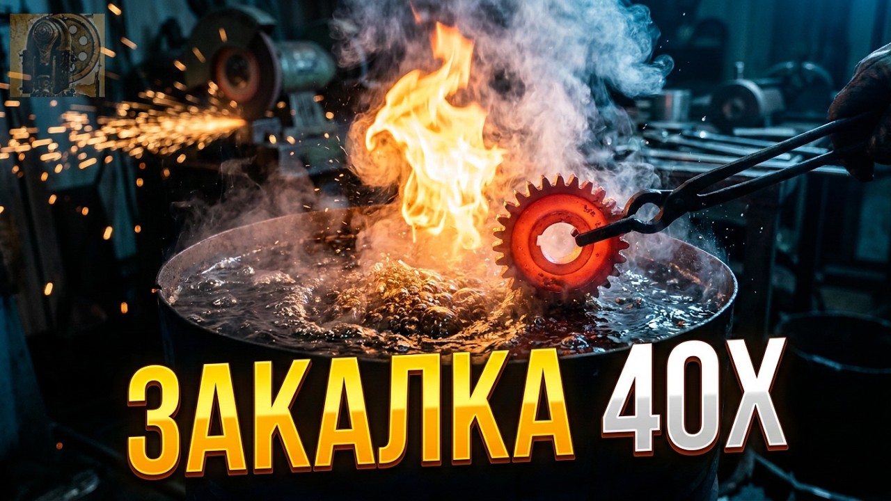 Закалка деталей из легированной стали 40х