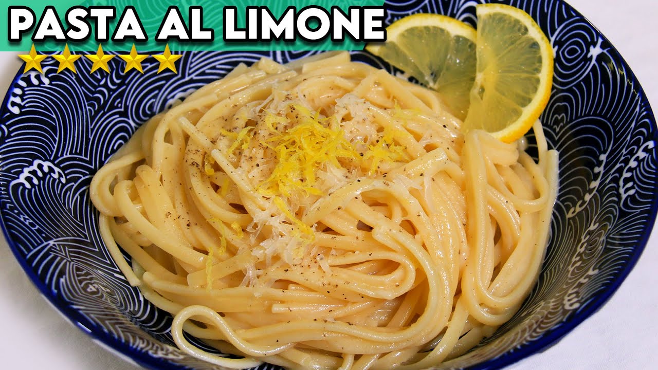 How to Make PASTA al LIMONE Like an Italian! (Lemon Pasta Recipe)