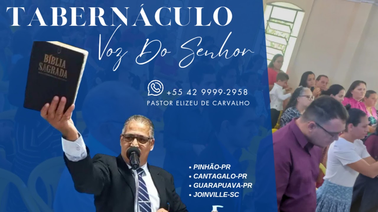 PASTOR ELIZEU DE CARVALHO TABERNÁCULO VOZ DO SENHOR's broadcast