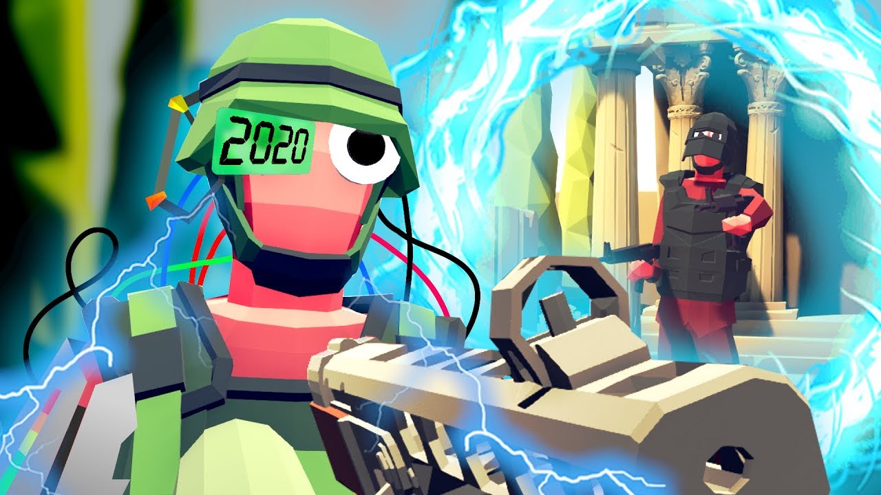 We Were INVADED By Epic TIME TRAVEL SOLDIER Units In Totally Accurate Battle Simulator (TABS MODS)
