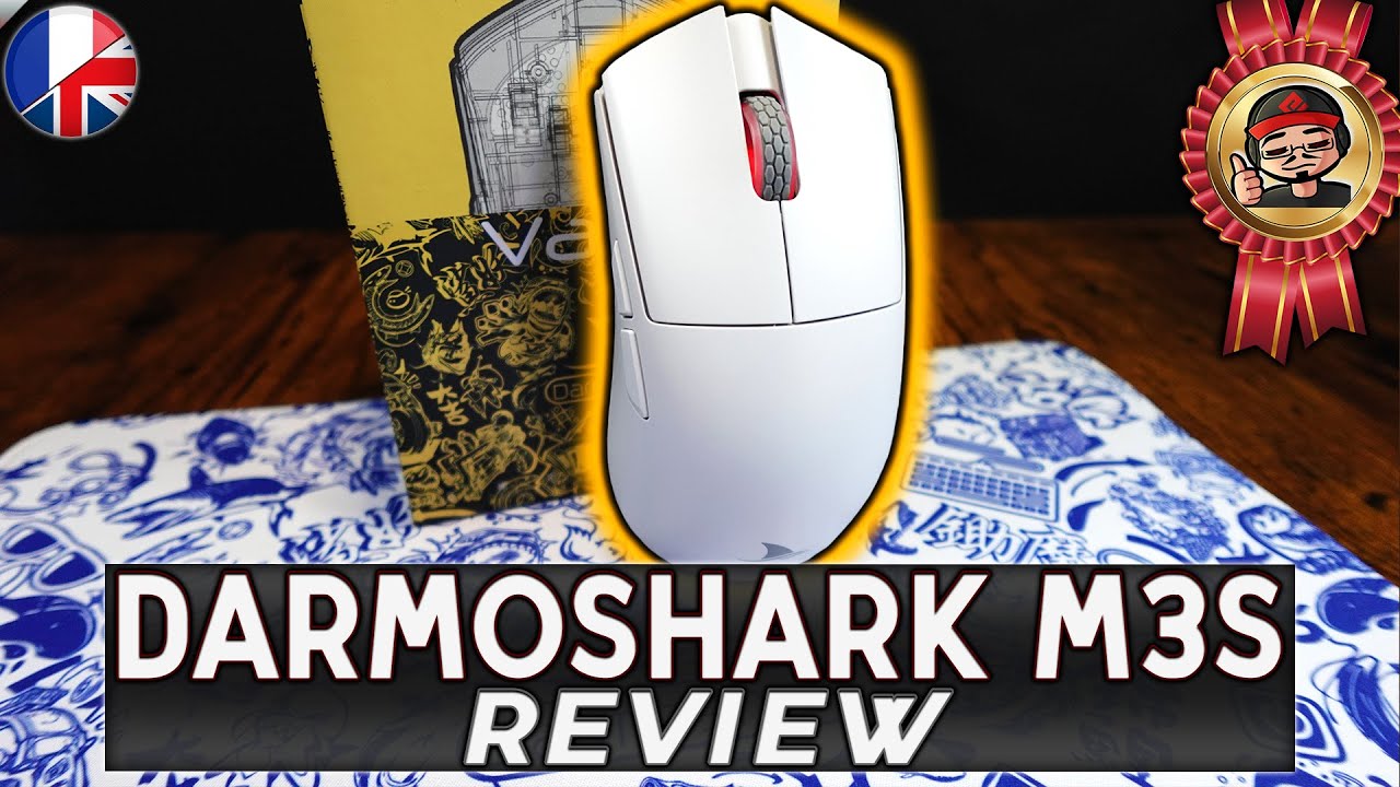 La meilleure souris sans fil budget. (-50€) DARMOSHARK M3s VARUN : Review/test