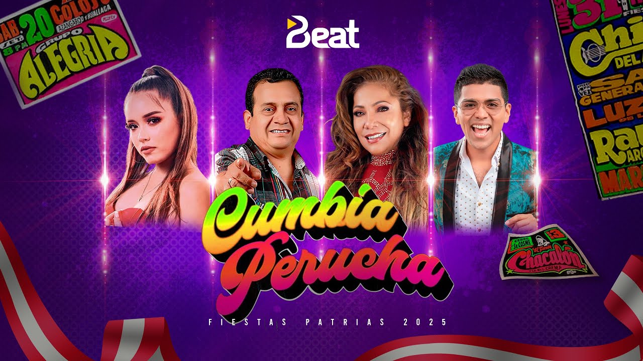 DJ BEAT / CUMBIA PERUCHA Mix - Para Bailar en Fiestas Patrias ( Música Peruana )