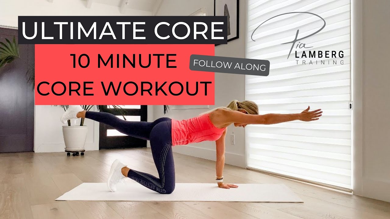 ULTIMATE CORE | 10 minute workout | Pia Lamberg