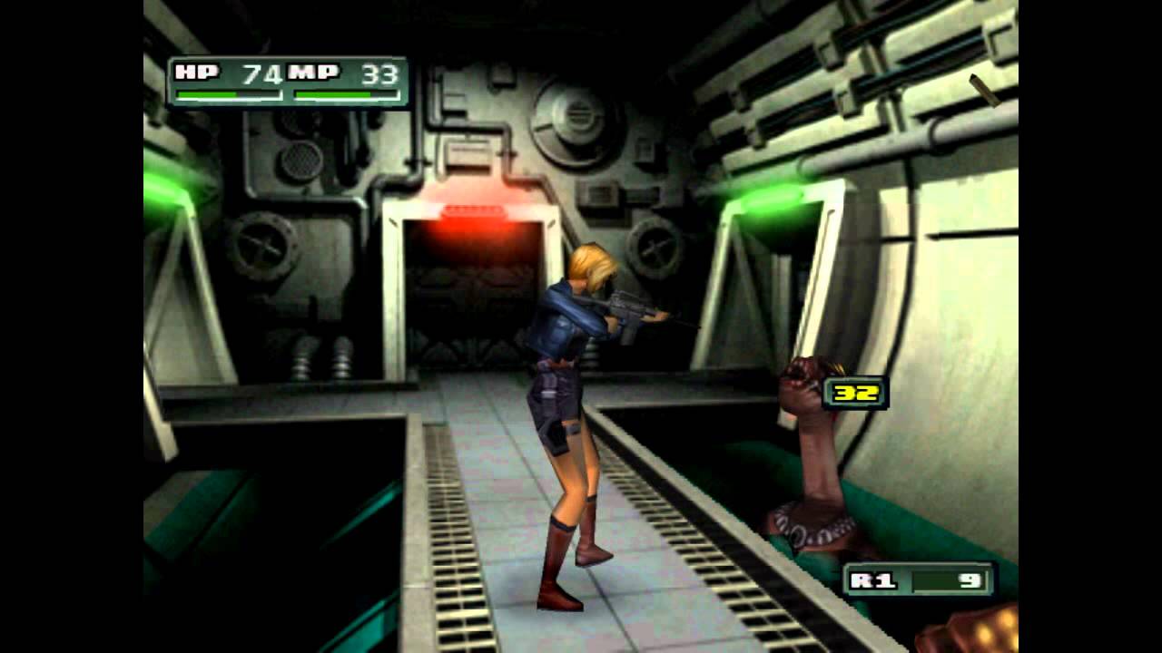 08. Parasite Eve 2 Walkthrough - The Shelter - Glutton Boss