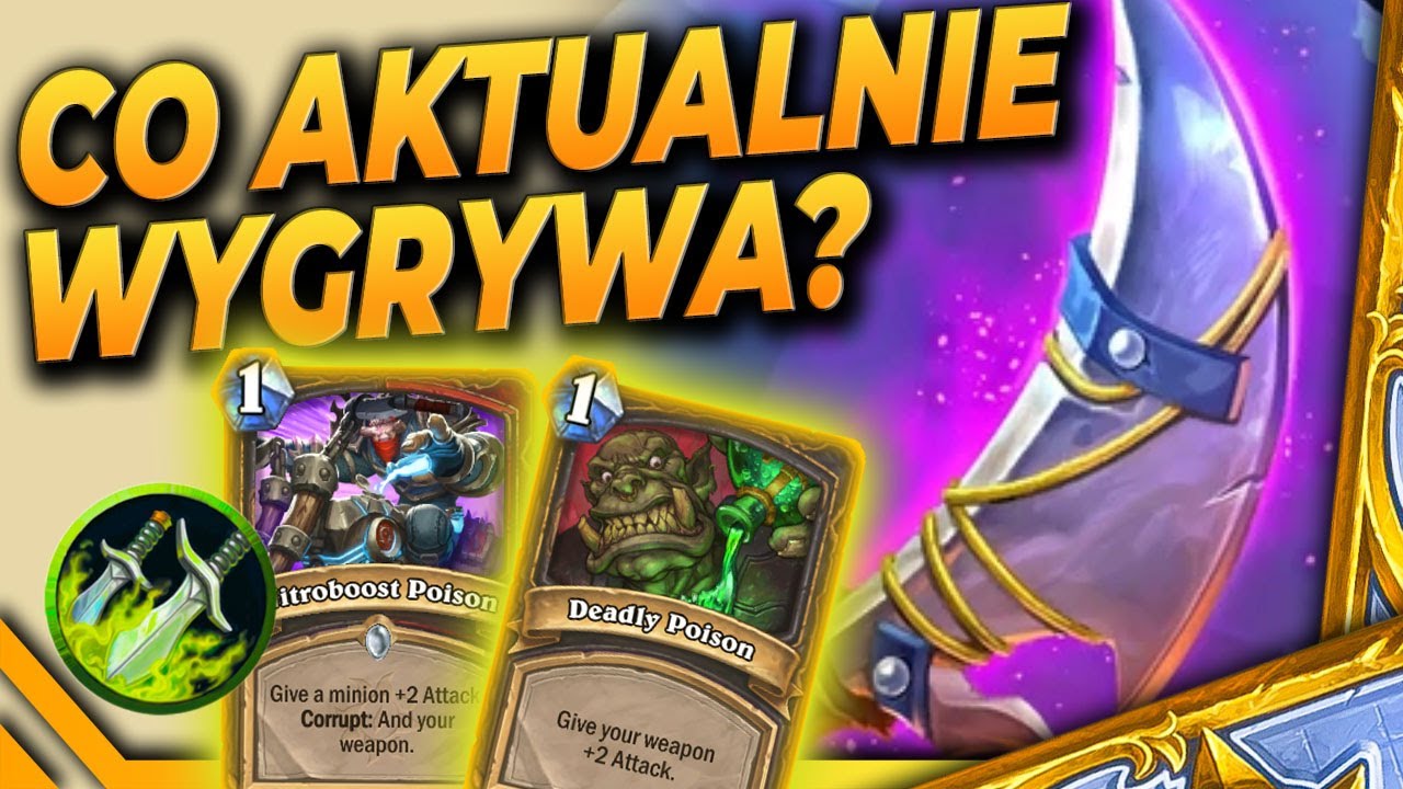 Pierwszy deck z minisetem! - Weapon Rogue - Hearthstone Deck (DMF-Miniset)