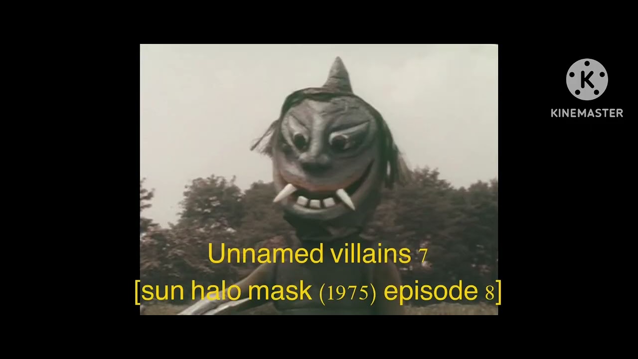 All sun halo mask Monsters/Villains