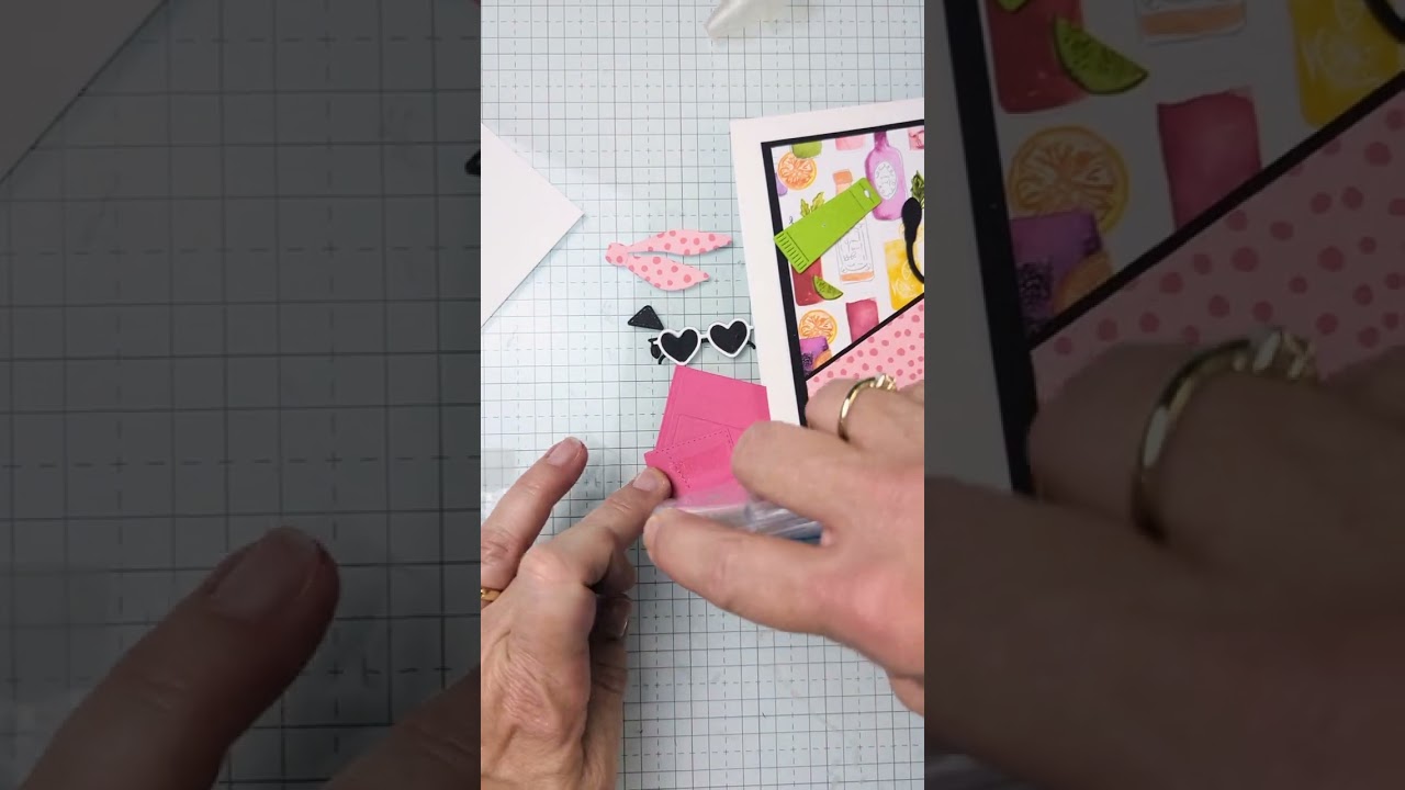 Creative Collab Crew April Sketch Challenge:  Notes &Totes Card