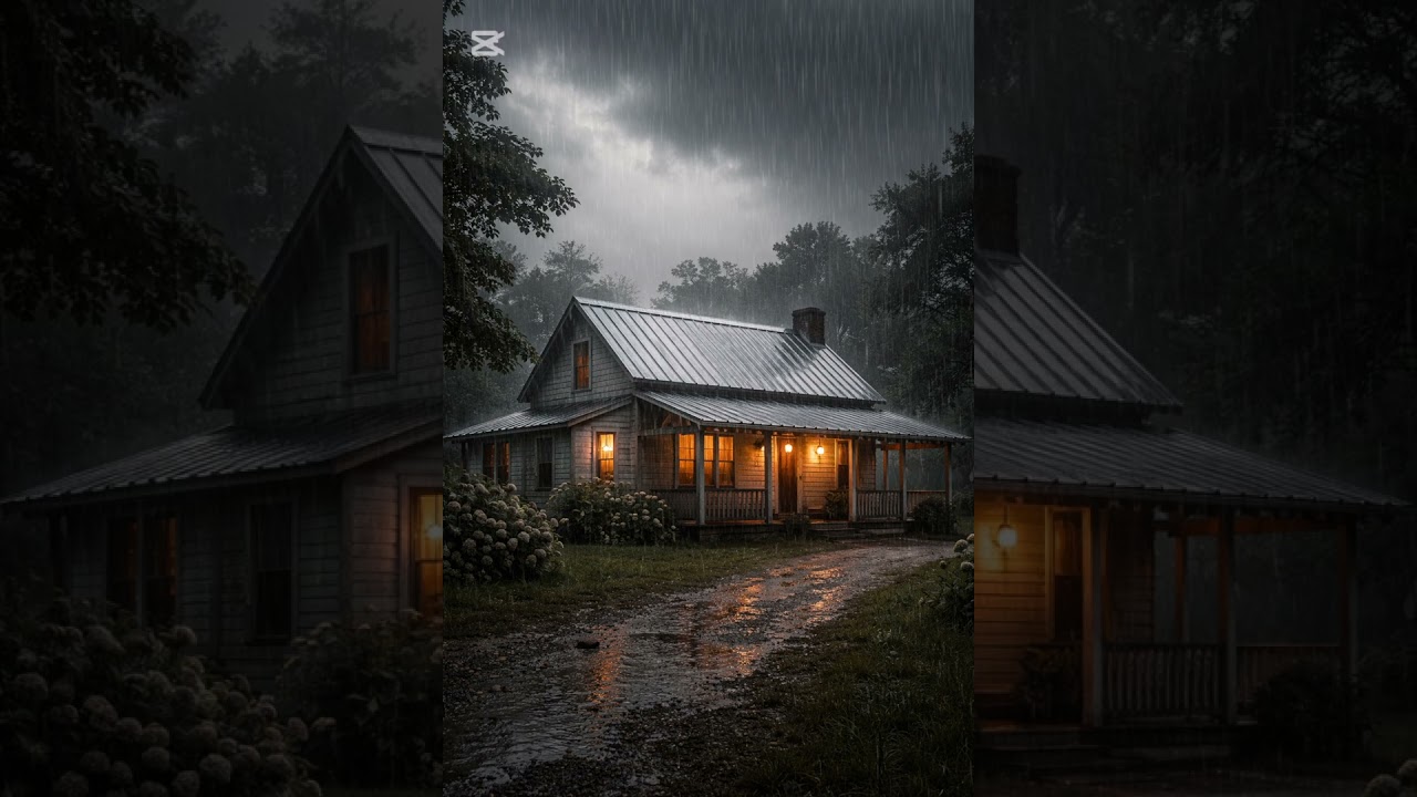 Soothing rain sounds a time for you to stop and enjoy it or a time for reflection