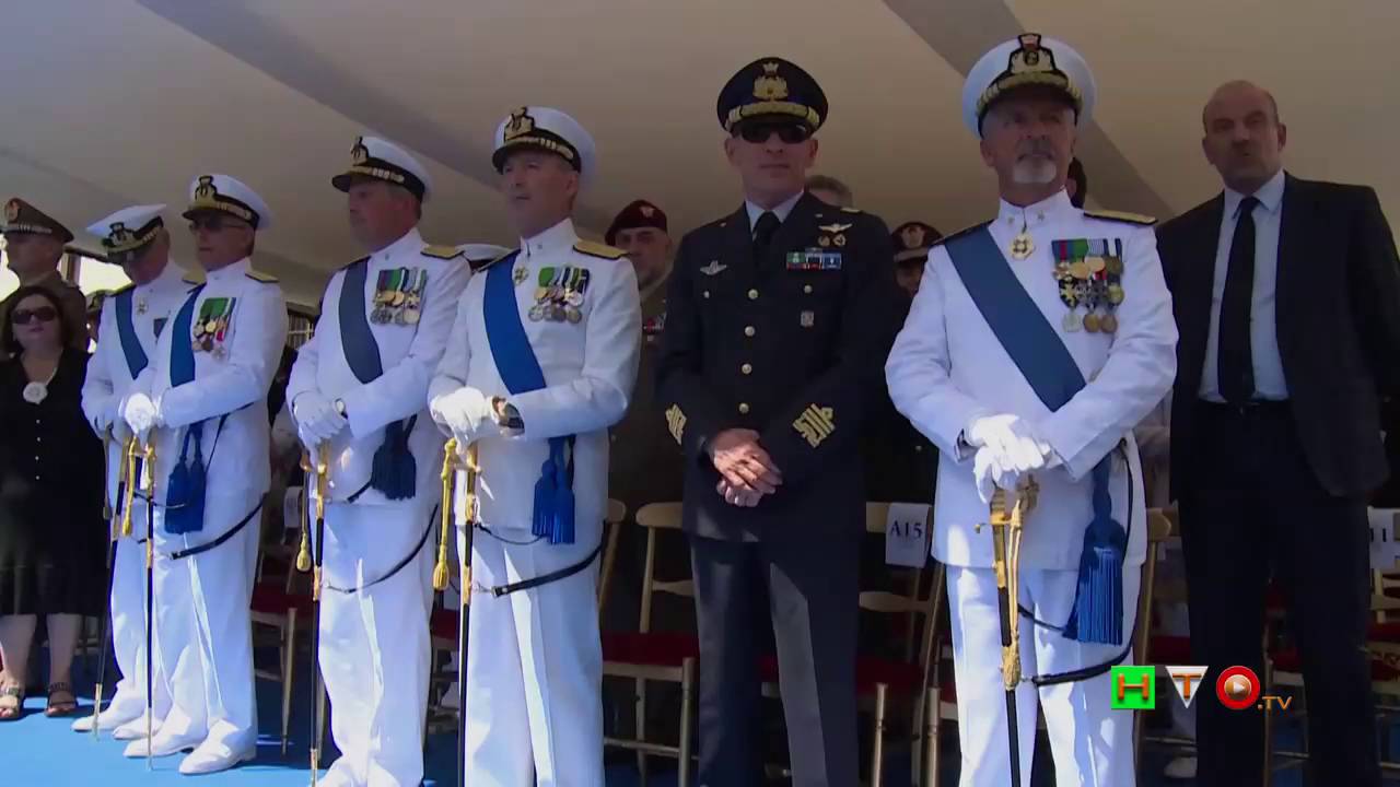 Marina Militare: Avvicendamento tra A.S. Giuseppe De Giorgi e A.S. Valter Girardelli - www.HTO.tv