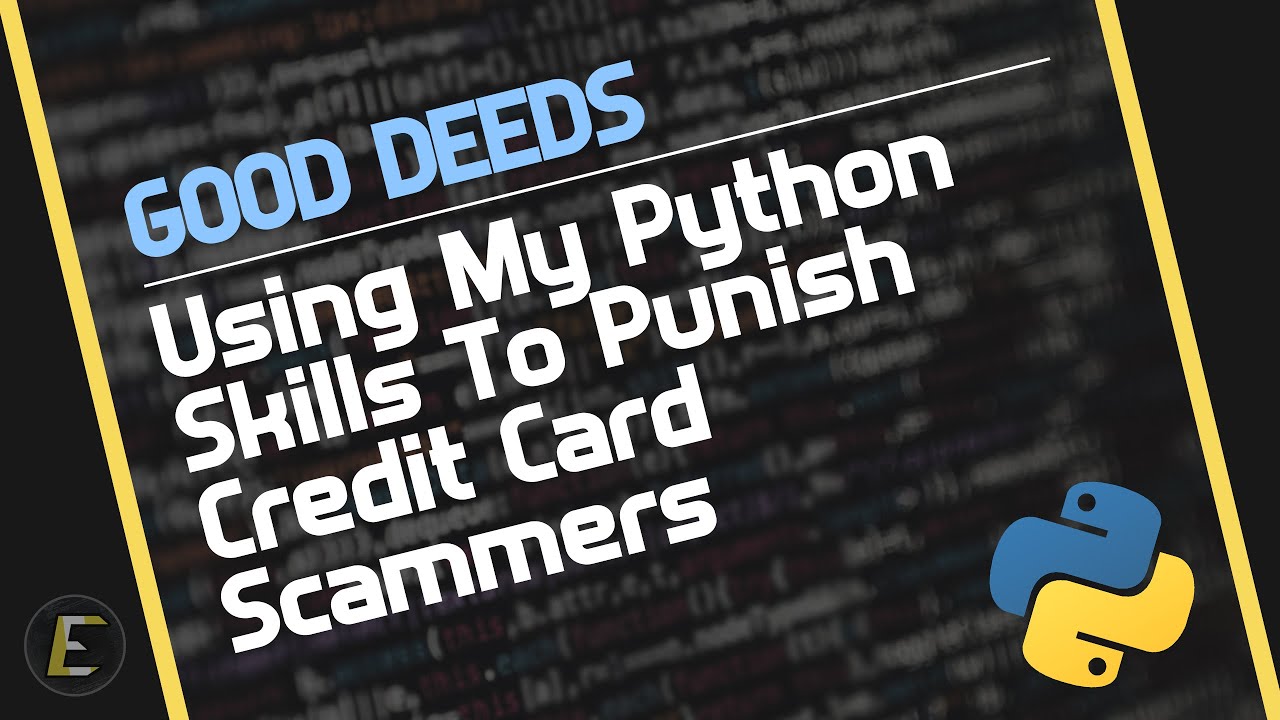 Использую свои навыки программирования на Python, чтобы наказать мошенников, мошенничающих с кред...