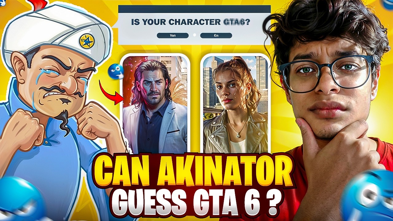 I Challenged Akinator With GTA 6… He Failed?!