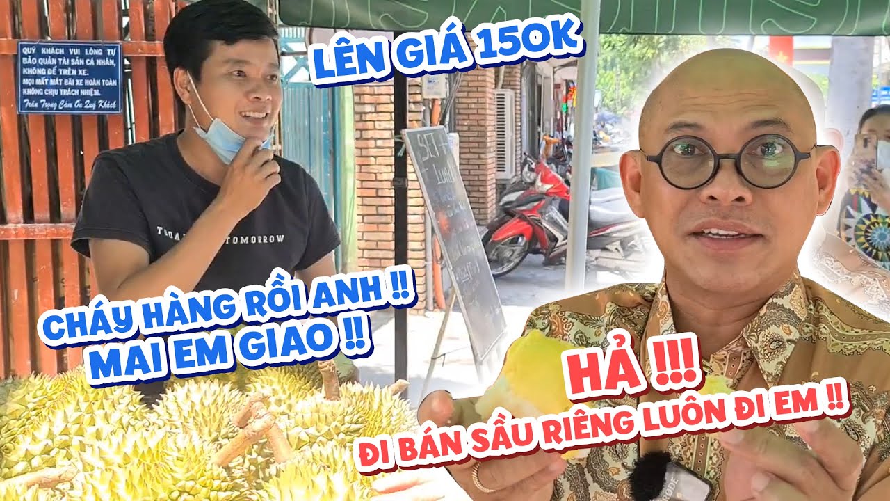 Đăng ký 100kg trước 2 ngày vẫn không mua được sầu riêng Khương Dừa ???!!!