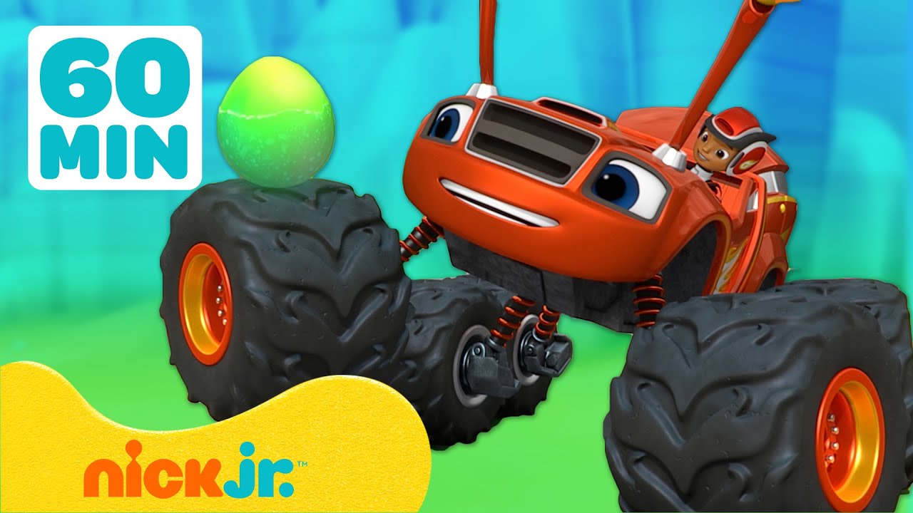 بلايز والشاحنات العملاقة | تحويلات وإنقاذات بلايز مع آي جاي | 60 دقيقة | Nick Jr. Arabia